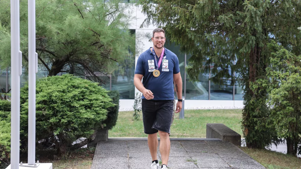 Kristjan Čeh- 18.08.2026 - atletika - novinarska konferenca AZS po končanem evropskem prvenstvu v atletiki//FOTO: Jaka Gasar