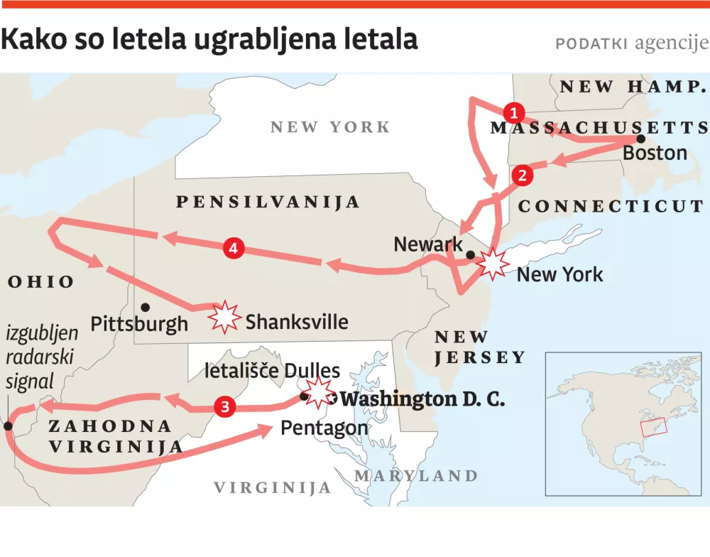 ugrabljena letala