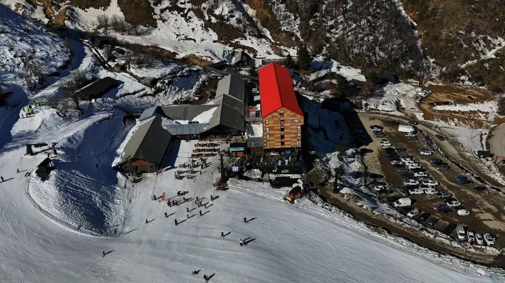Nevados de Chillan, čile, hotel, alpsko smučanje