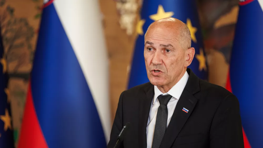 Brdo pri Kranju, Grad Brdo.Obisk predsednika Evropskega sveta Antonia Coste.Predsednik Evropskega sveta Antonio Costa in predsednik vlade Janez Jansa na Gradu Brdo.