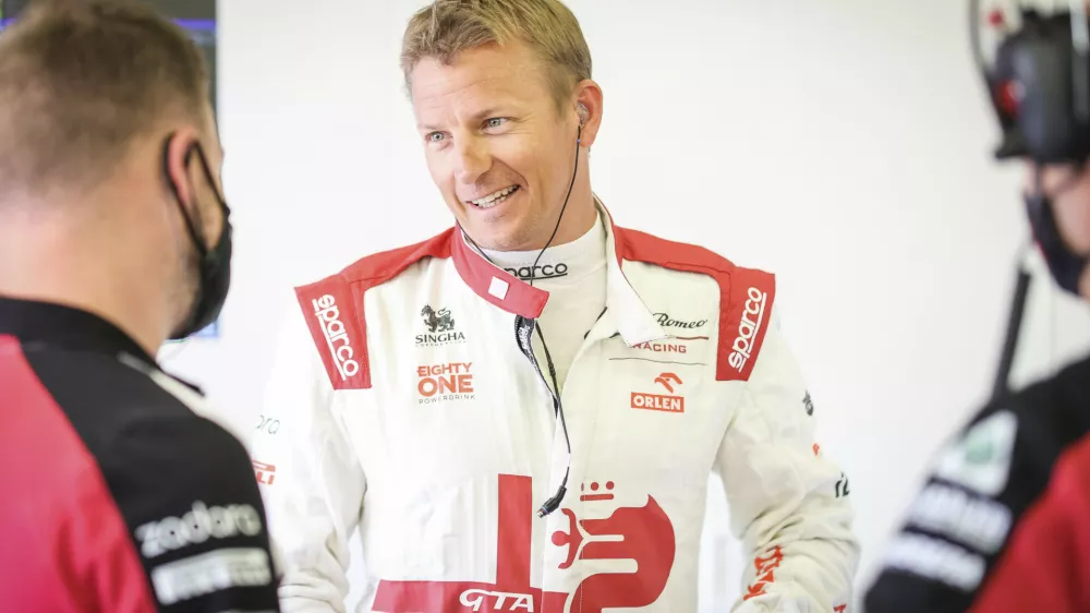 # 7 Kimi Raikkonen (FIN, Alfa Romeo Racing ORLEN), F1 Grand Prix of Great Britain at Silverstone Circuit on July 17, 2021 in Silverstone, United Kingdom. (Photo by HOCH ZWEI) Photo by: HOCH ZWEI/picture-alliance/dpa/AP Images