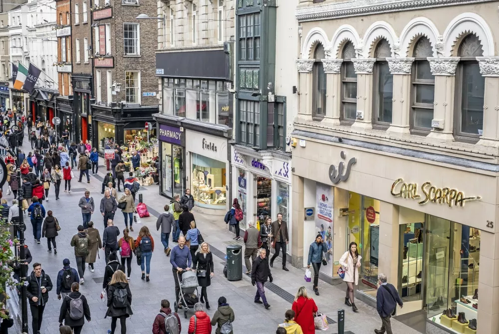 Grafton Street, Dublin, Irska