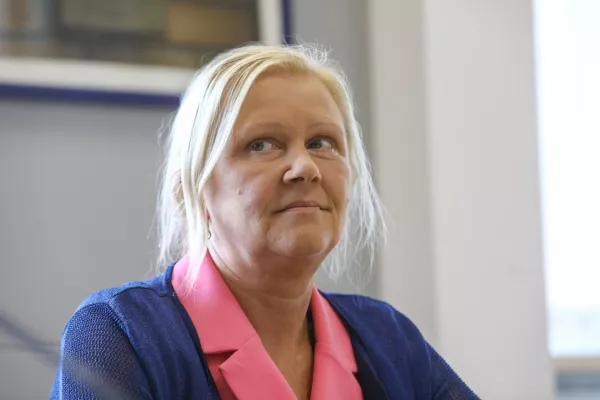Natalija Gor&scaron;čak04.092024 - izredna seja sveta Radiotelevizije Slovenija (RTVS), na kateri bodo imenovali predsednika uprave RTVSFOTO: Luka Cjuha
