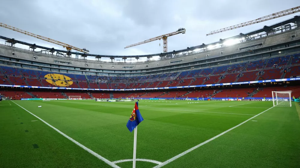 Soccer Football - UEFA Champions League - FC Barcelona v Feyenoord - Spotify Camp Nou, Barcelona, Spain - September 9, 2026 General view inside the stadium before the match REUTERS/Albert Gea