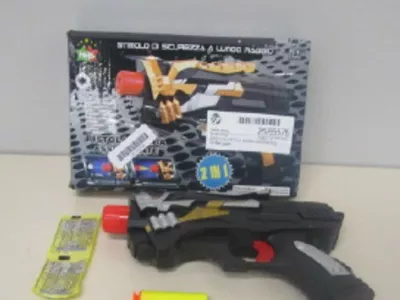 Ljubljana.Odpoklicana igraca Pistola bomba assorbente.Foto: Zdravstveni inspektorat RS