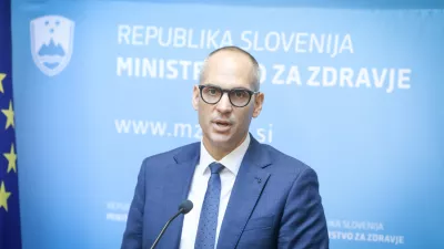 Tadej osterc minister za zdravje21.7-2026 - novinarska konferenca ministrstva za zdravje, na kateri bo minister Tadej Ostrc spregovoril o ključnih ugotovitvah ob primopredaji poslov na ministrstvu za zdravje in finančnem stanju ministrstva; ministrstvo,Foto: Luka Cjuha
