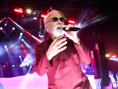 02.08.2026., Sarajevo, Bosna i Hercegovina - Dino Merlin odrzao i posljednji treci najavljeni koncert na stadionu Kosevo. Photo: Armin Durgut/PIXSELL / Foto: Armin Durgut/pixsell