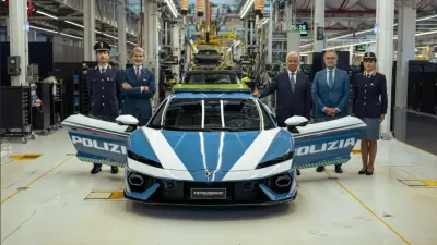 Lamborghini Temerario, policija, policija Italija, italijanska policija