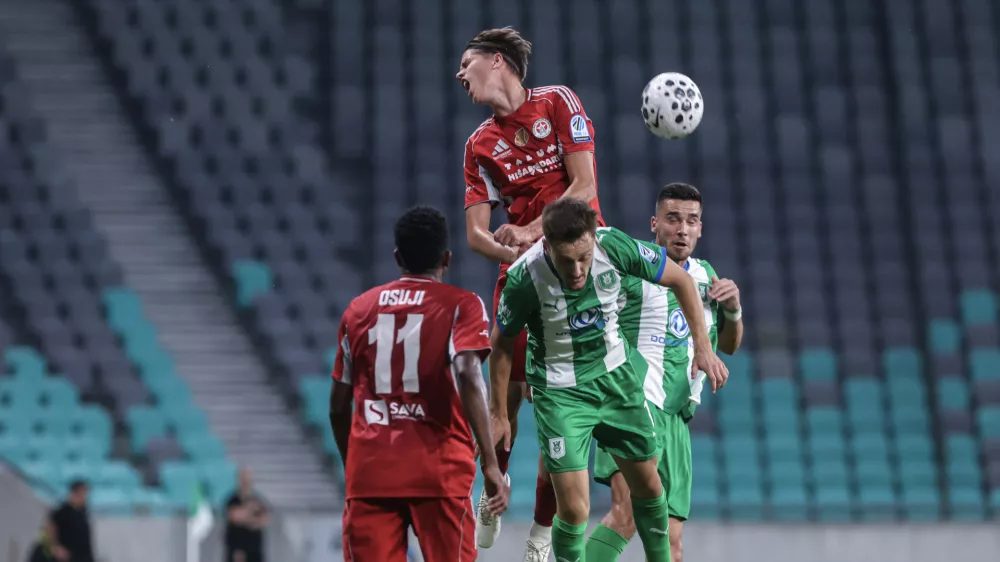 Kristjan Bendra- 03.08.2026 - nogomet - 1.SNL - Olimpija: Aluminij//FOTO: Jaka Gasar