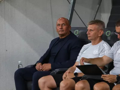 - Darko Milanič, trener,- 15.08.2026. - Nogomet Prva liga, NK Olimpija - NK Maribor.//FOTO: Bojan Velikonja
