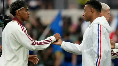 Lamine Yamal, Kylian Mbappe, svetovno prvenstvo, nogomet