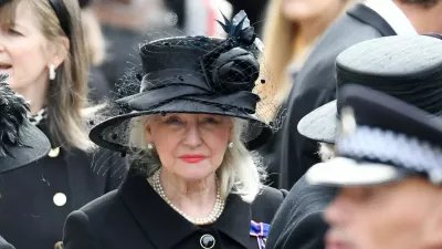 Angela Kelly At the State Funeral of Her Late Majesty Queen Elizabeth IIThe State Funeral of Her Majesty The Queen, Service, Westminster Abbey, London, UK - 19 Sep 2022,Image: 724241467, License: Rights-managed, Restrictions:, Model Release: no 