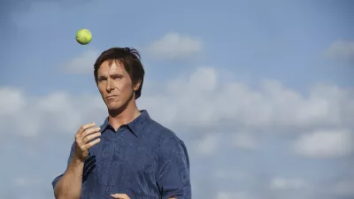 Christian Bale plays Michael Burry in The Big Short from Paramount Pictures and Regency Enterprises