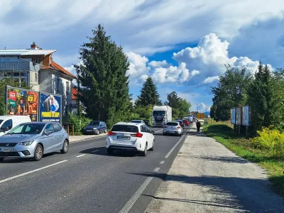 14.09.2026. Celov&scaron;ka cesta predviden odsek za prenovo pri Guncljah.