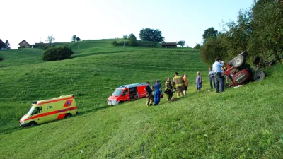 delovna nesreča s traktorjem, &Scaron;entjur pri Celju