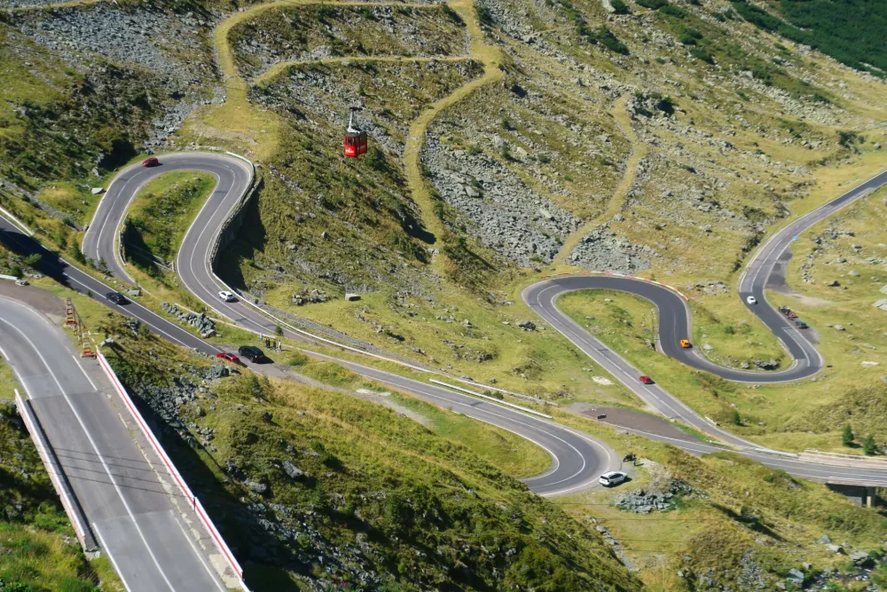 Romunija, gorska cesta Transfagarasan. Foto: Tatjana Pihlar / Foto: Tatjana Pihlar 