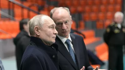 Vladimir Putin in Nikolaj Patru&scaron;ev