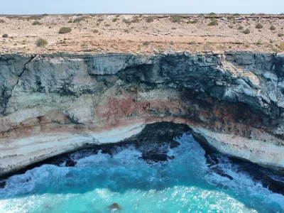 Avstralija.Ravnica Nullarbor na jugu Avstralije.Foto: Matej Lipar