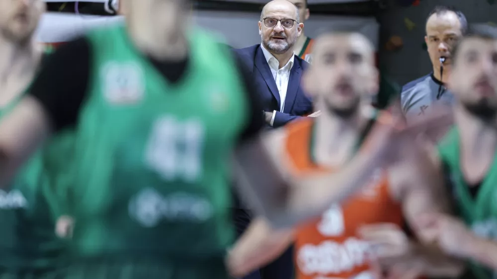 Zvezdan Mitrović- 20.02.2026 - ko&scaron;arka - finale pokala Slovenije za Mo&scaron;ke - Cedevita Olimpija je zmagovalec pokala Spar//FOTO: Jaka Gasar