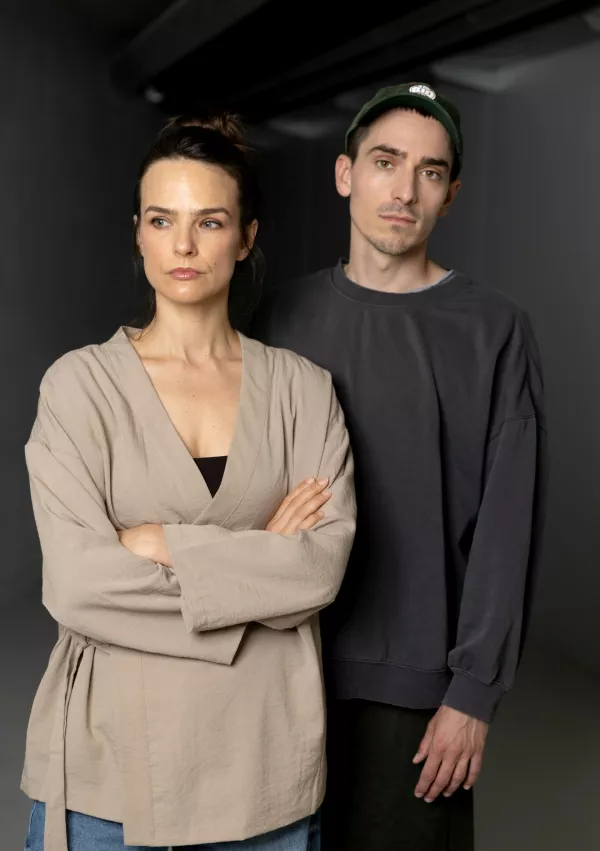 Tina Vrbnjak in Petja Labović / Foto: Adrian Pregelj