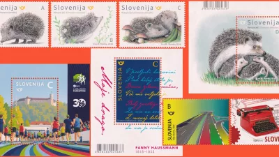V petek, 25. septembra, bo iz&scaron;lo osem novih slovenskih priložnostnih znamk.