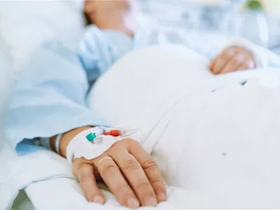 Pacientka v postelji. Slika je simbolična. / Foto: iStock