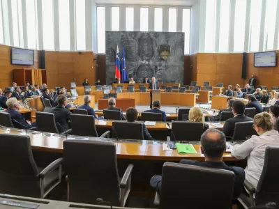 22.5.2026 - državni zbor - izredna seja DZ, na kateri bodo obravnavali predlog za izvolitev prvaka SDS Janeza Jan&scaron;e za predsednika vlade;Foto: Luka Cjuha