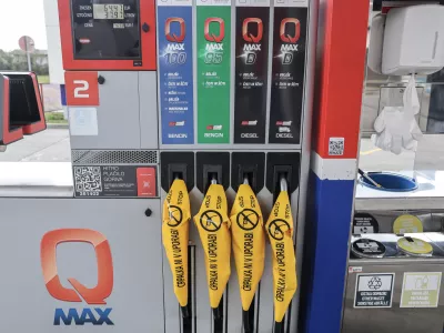 - 14.03.2026 - nedelujoča bencinska črpalka, kriza z nafto, gorivo, nafta, Petrol//FOTO: Jaka Gasar
