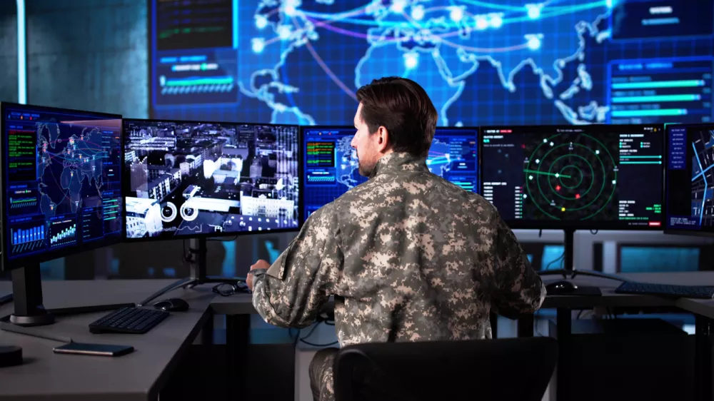Frontline Operations Commander: Monitoring And Directing Military Drone Missions.