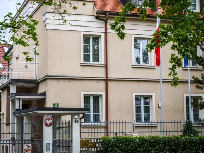 Ljubljana.Veleposlanistvo republike Poljske.