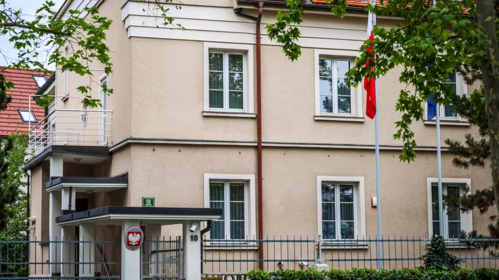 Ljubljana.Veleposlanistvo republike Poljske.