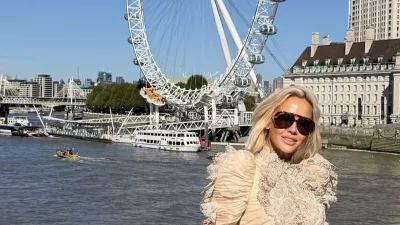 Maja &Scaron;uput je uživala v Londonu. F instagram Maje &Scaron;uput