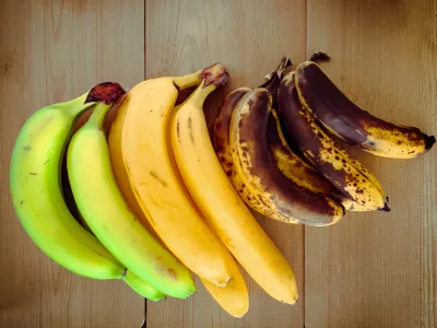 Banane v različnih fazah zrelosti. / Foto: Istock