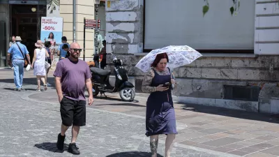- 30.07.2026 - vročina, turisti//FOTO: Jaka Gasar