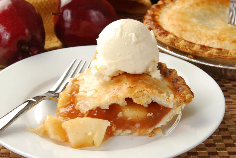 Apple pie and ice cream / Foto: Msphotographic