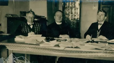 Uredni&scaron;tvo časopisa Slovenec v Mariboru / Foto: Fototeka Muzeja Novej&scaron;e Zgodovine