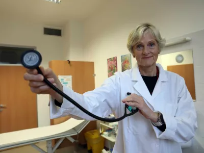 - 11.12.2023 &ndash; prof. dr. Antonija Poplas Susič, specialist družinske medicine - direktorica Zdravstvenega doma ZD Ljubljana//FOTO: Tomaž Skale