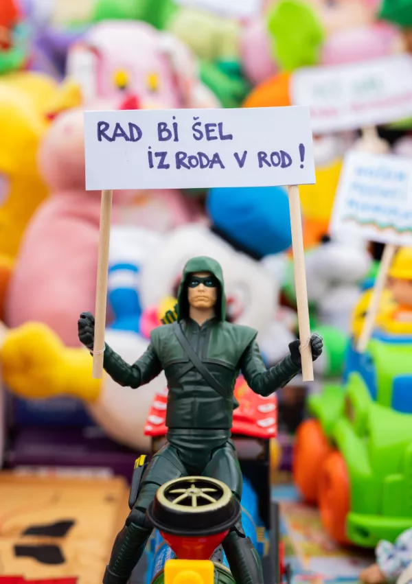 protest igrač / Foto: Arhiv Ekologi Brez Meja