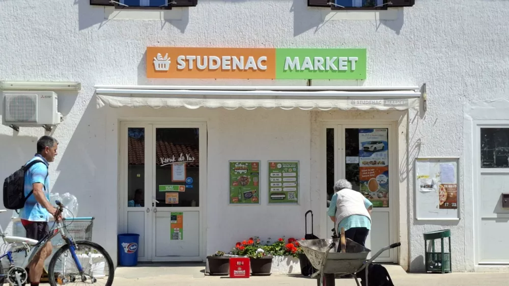 15.8.2025 Studenac market - trgovina Foto: Luka Cjuha