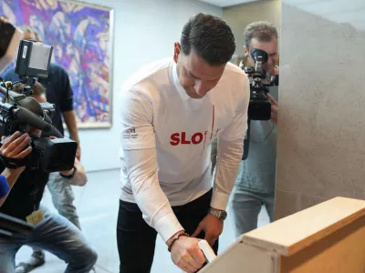 Zora n Stevanović. 23.09.2026. Dan &scaron;porta v parlamentu. Testiranje fizičnih zmogljivosti poslancev in zaposlenih.