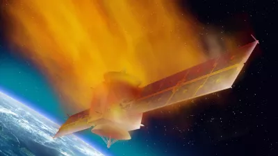 Satelite čaka bridek konec v na&scaron;i atmosferi, toda &hellip;