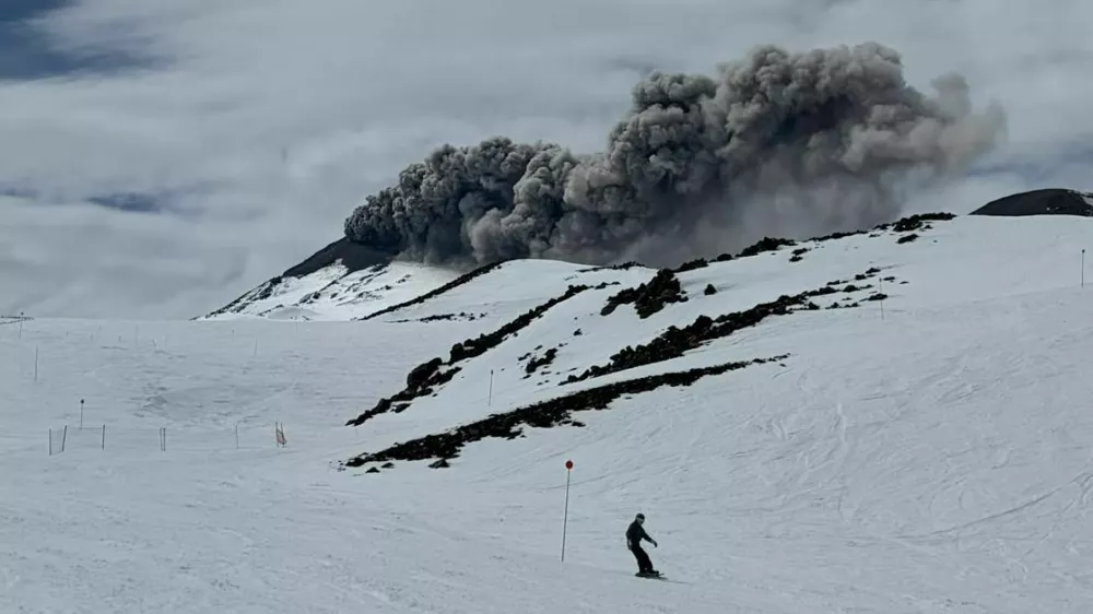 alpsko smučanje, Slovenija, Čile, vulkan