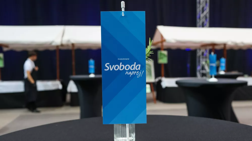 - Gibanje Svoboda, simbolična fotografija,- 19.09.2025. - 5. Kongres Gibanja Svoboda v Kopru.//FOTO: Bojan Velikonja