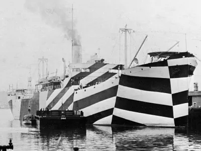 wikipedia, javno dostopnoKamuflaža dazzle, camouflage