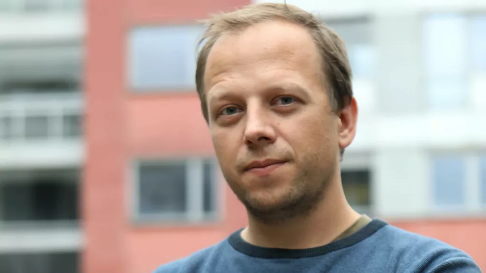 - 27.10.2023 &ndash; Miha Turk, novinar Dnevnik//FOTO: Tomaž Skale / Foto: Tomaž Skale