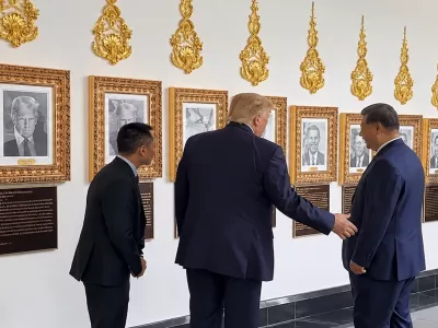 xi trump, obdelano z UE 