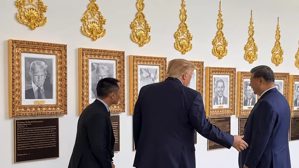 xi trump, obdelano z UE 