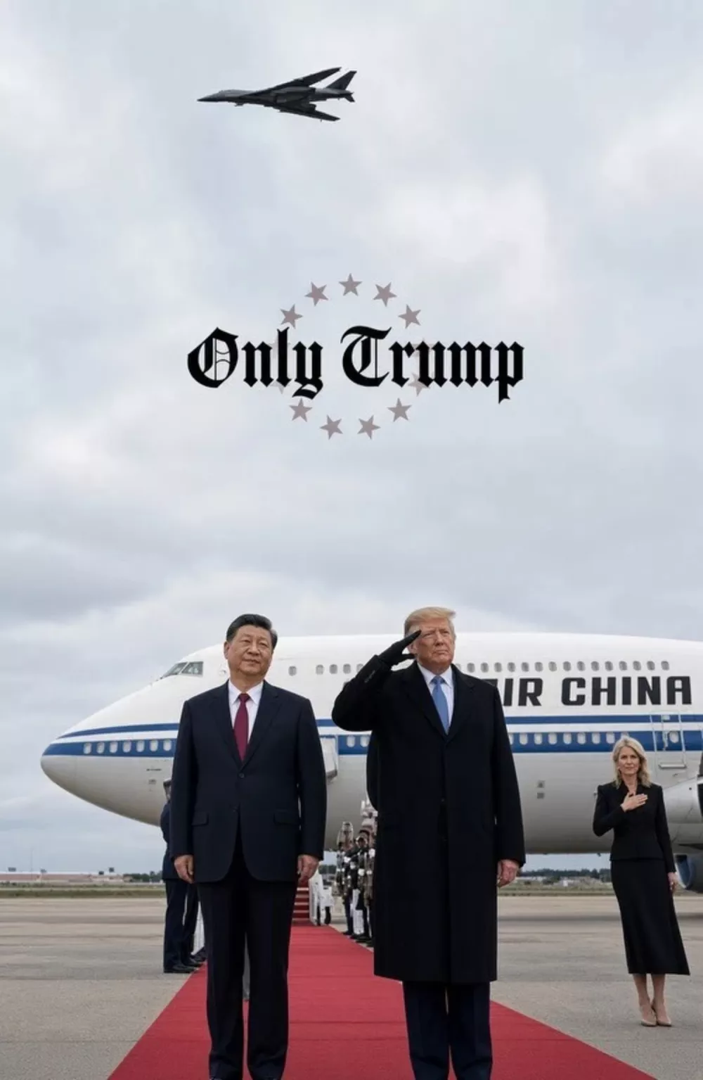 Fotografija, ki jo je ameri&scaron;ki predsednik objavil na svojem profilu. / Foto: Truthsocial.com/@realdonaldtrump