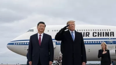 Fotografija, ki jo je ameri&scaron;ki predsednik objavil na svojem profilu. / Foto: Truthsocial.com/@realdonaldtrump