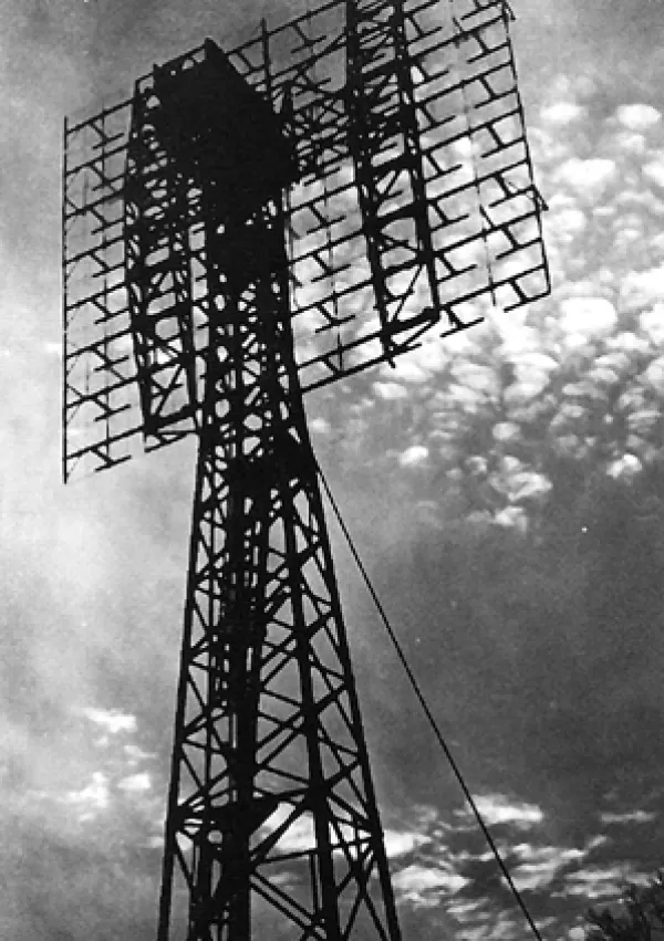 Izvirna antena radarja / Foto: Wikipedia